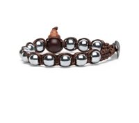 Bracelet Tamashii in Argent Ematite BHS900-22S